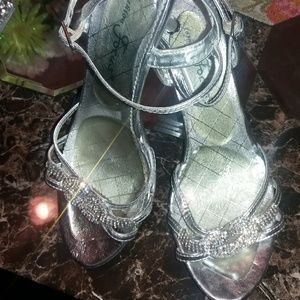 Silver & Diamond heels
